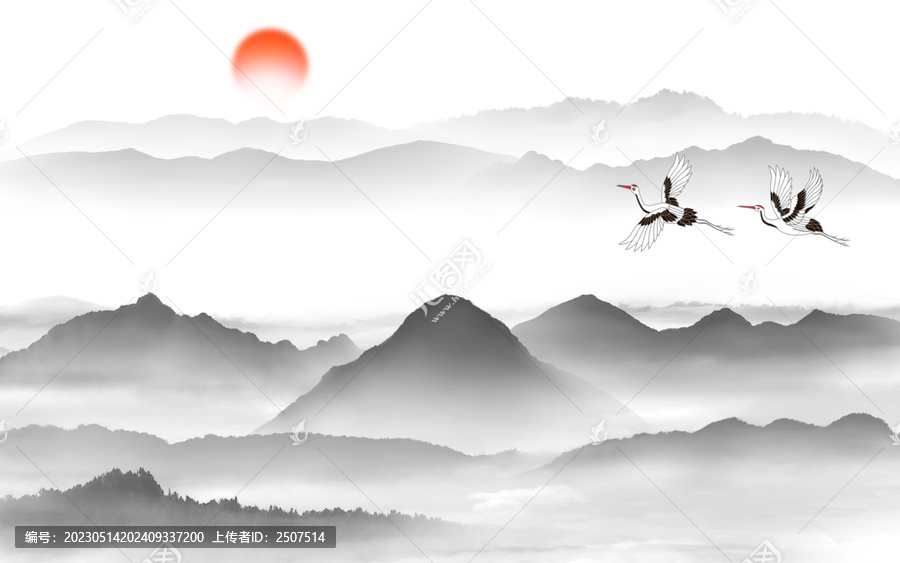 水墨山水