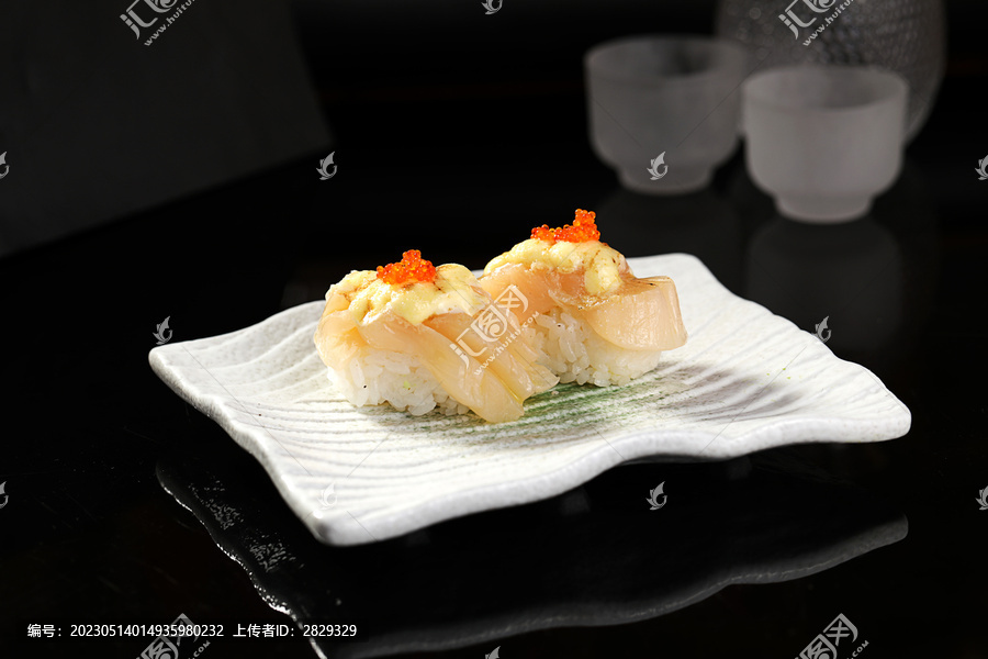 火炙带子寿司