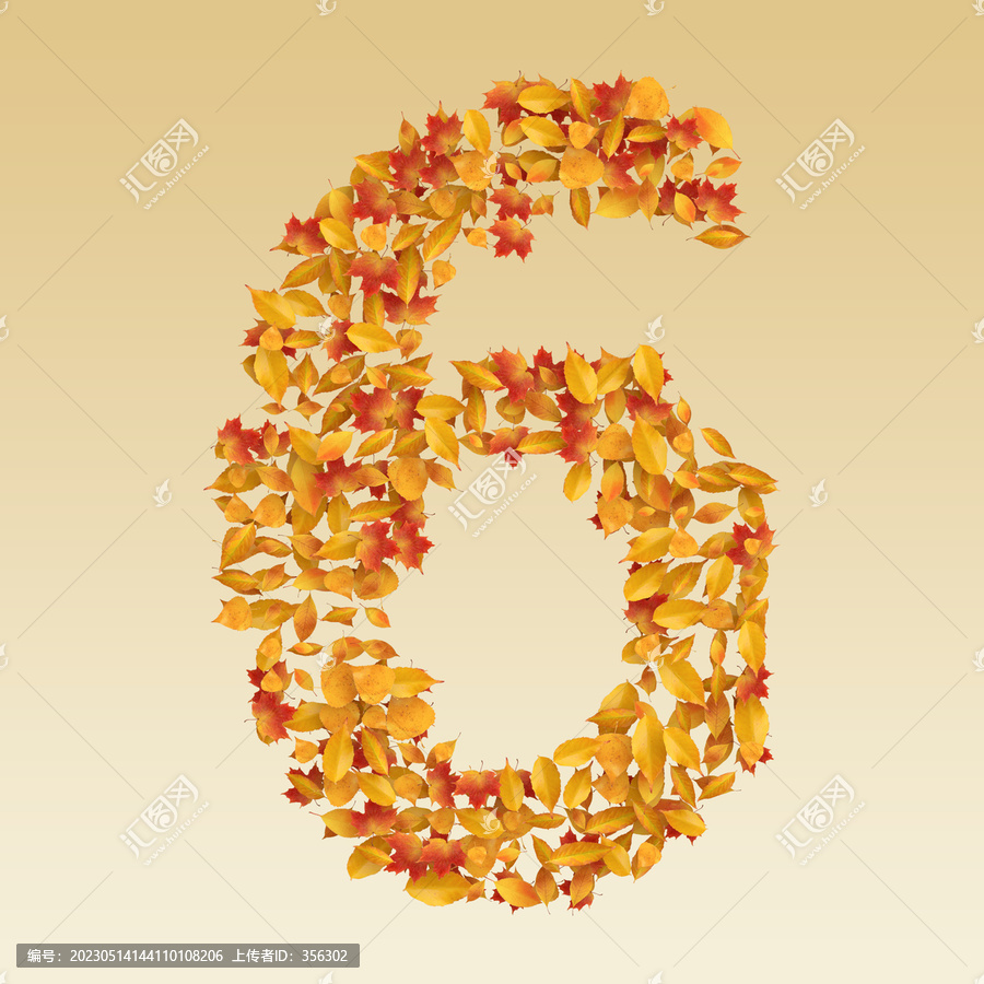紅葉黃葉數(shù)字