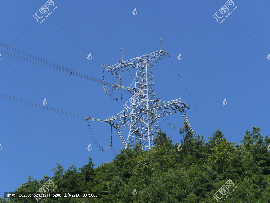 国家电网建设的铁塔