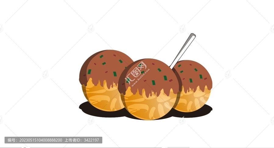章魚(yú)燒素材