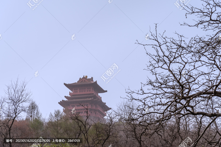 中国辽宁丹东锦江山公园风景