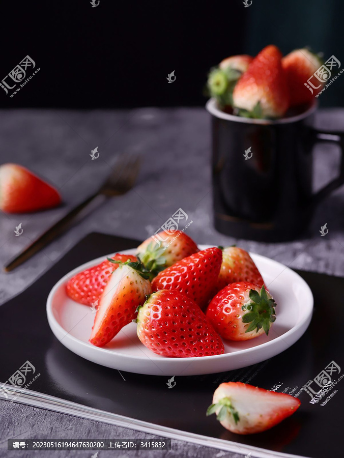 草莓摄影