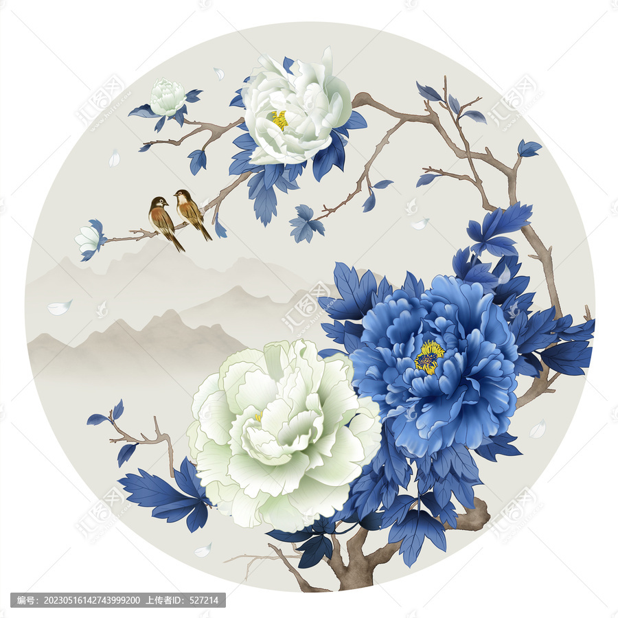 牡丹花鳥(niǎo)
