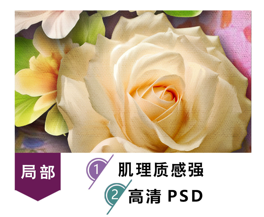 油畫花卉