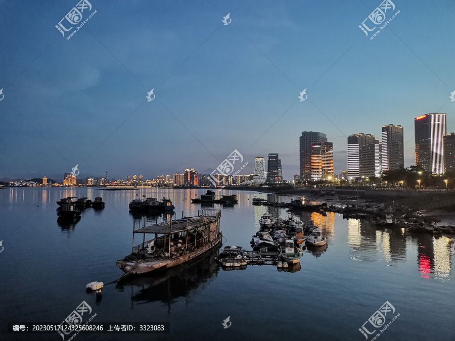 海港夜景