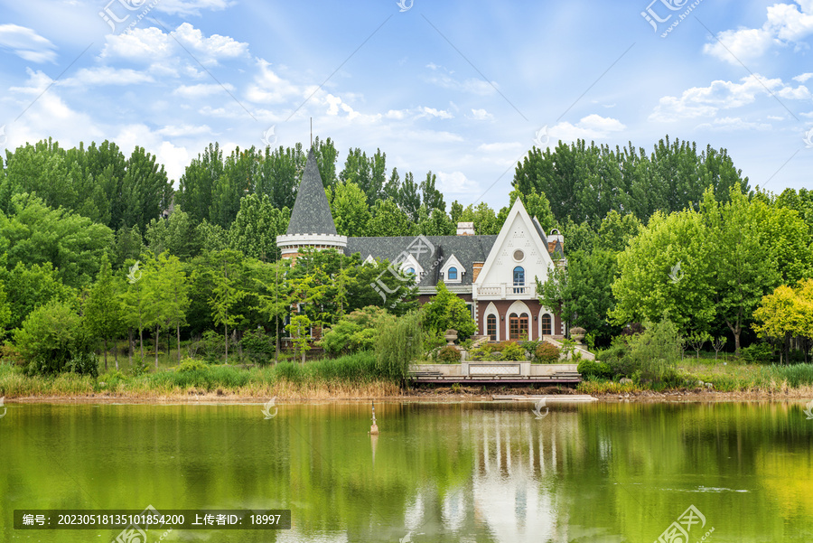 欧式建筑风景