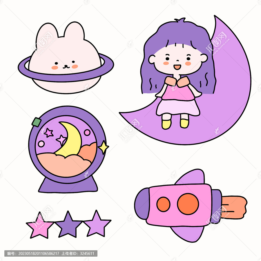小宇宙手帳貼紙