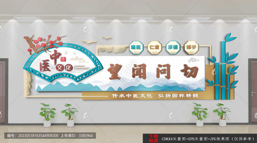中醫(yī)館背景墻
