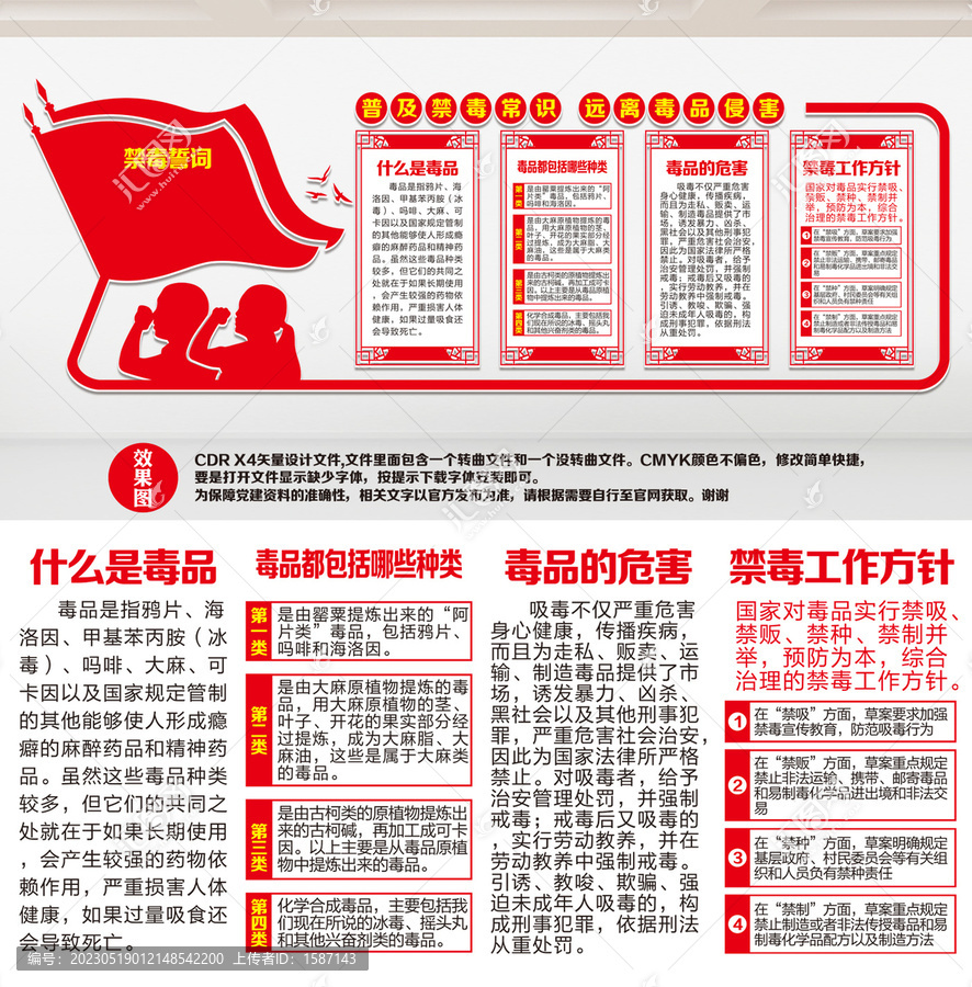 禁毒文化墻
