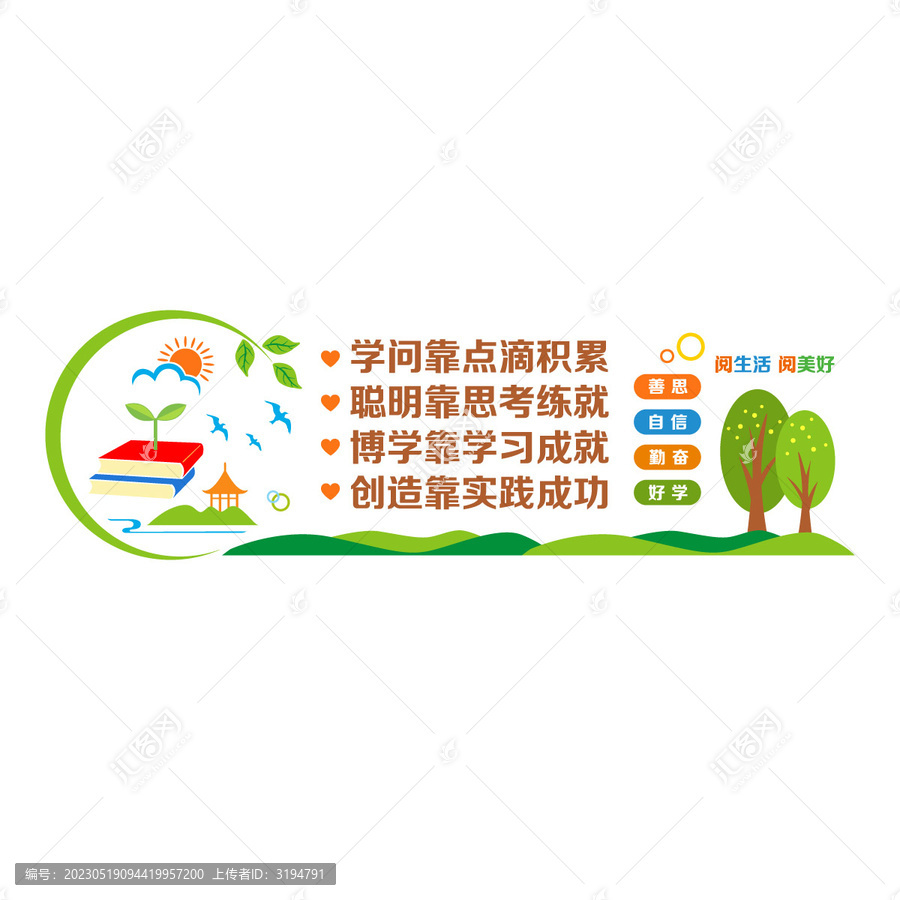 學(xué)校學(xué)習(xí)文化墻