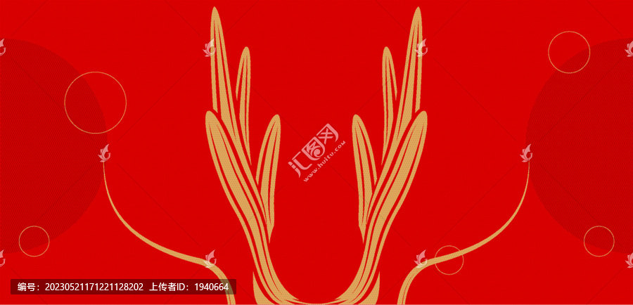 龍背景簡約