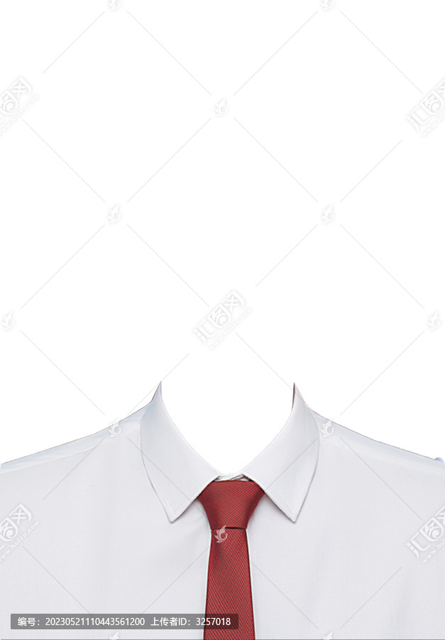 白襯衫紅領(lǐng)帶素材