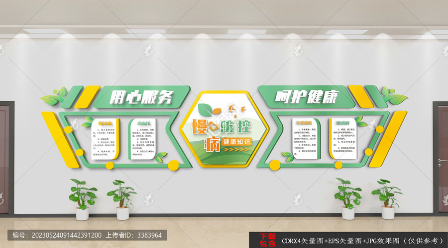 醫(yī)院慢病防控文化墻