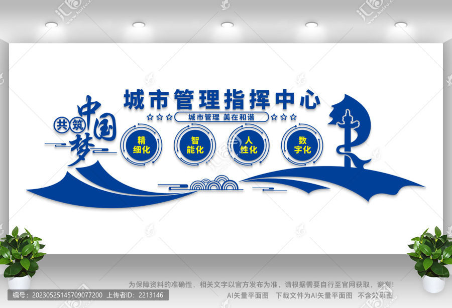 城市管理文化墻