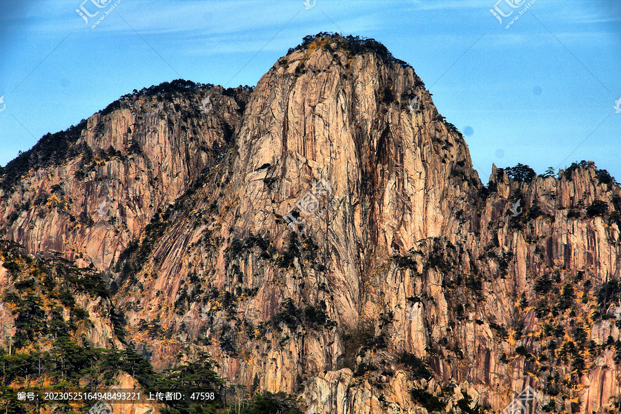 黄山山峦美景