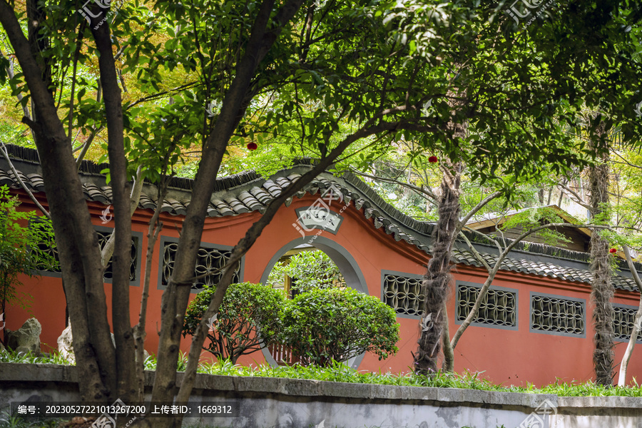 南京清凉山公园清凉寺