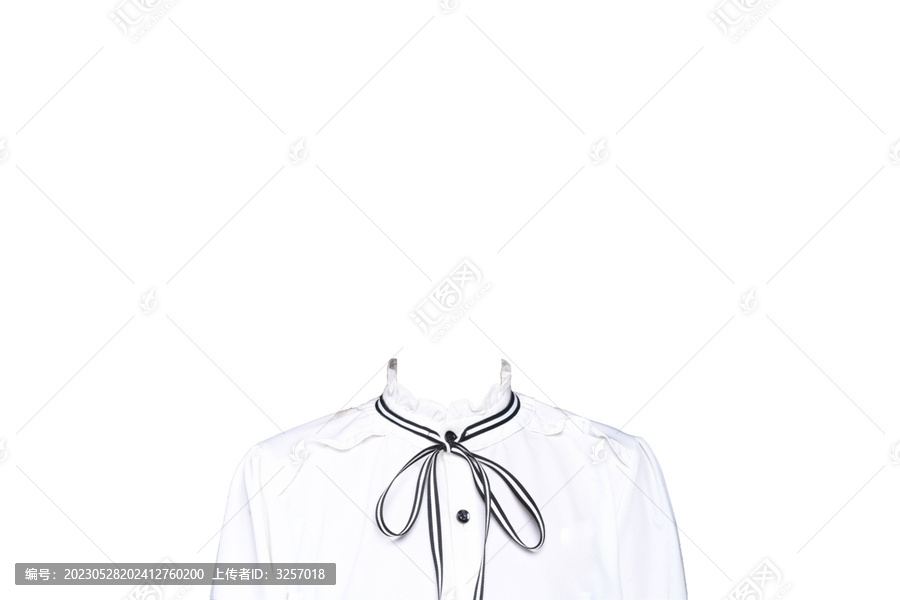 女士白襯衫素材