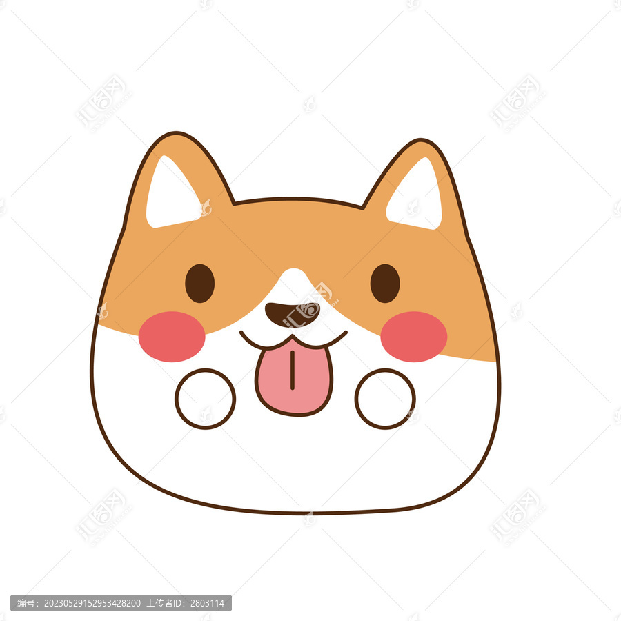 卡通小狗