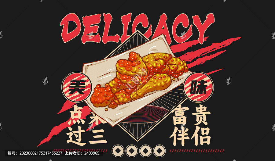 美食韓式炸雞