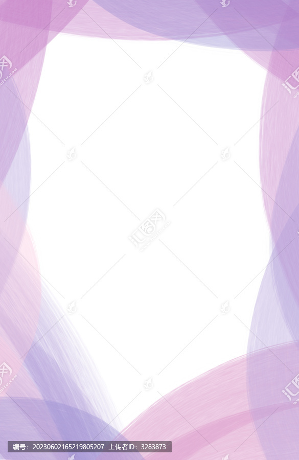 粉紫边框薄纱肌理背景壁纸