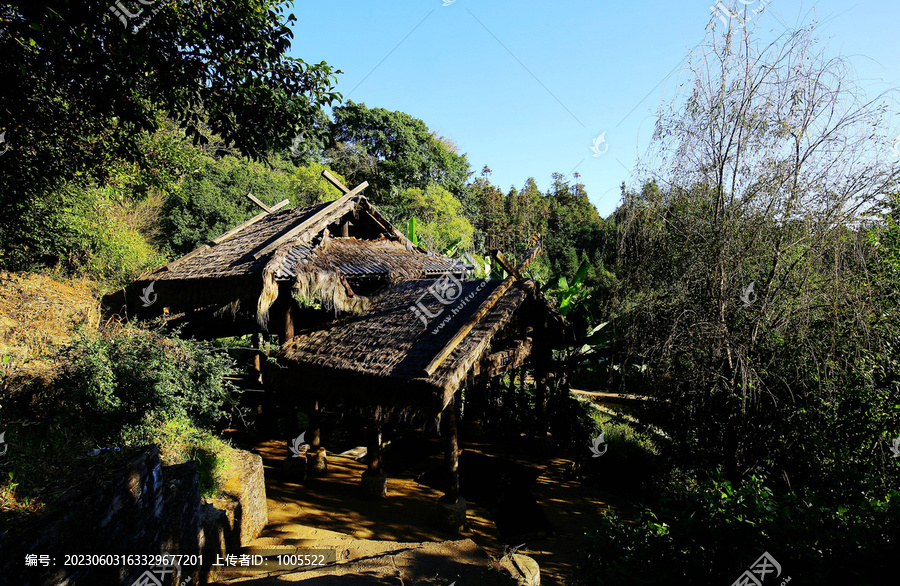 云南腾冲清水司莫拉佤族村