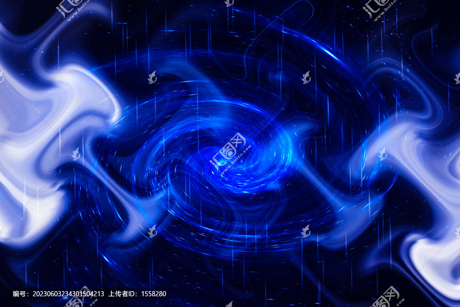 藍(lán)紫色唯美夢(mèng)幻星空背景