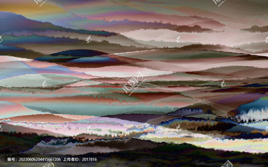 簡(jiǎn)約山水