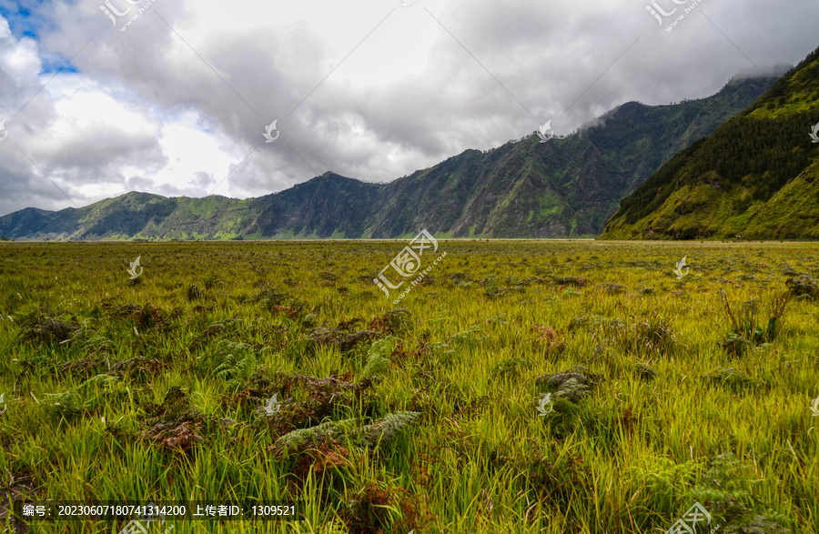 婆罗摩火山地区