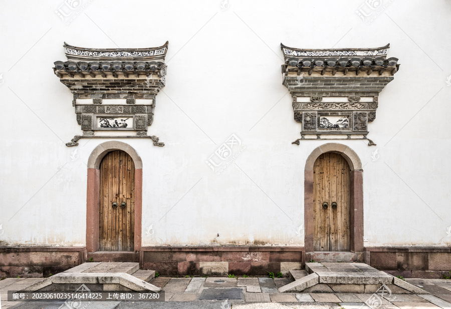 徽派建筑门楼装饰