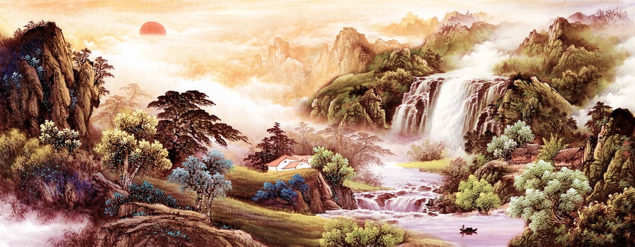 國畫山水