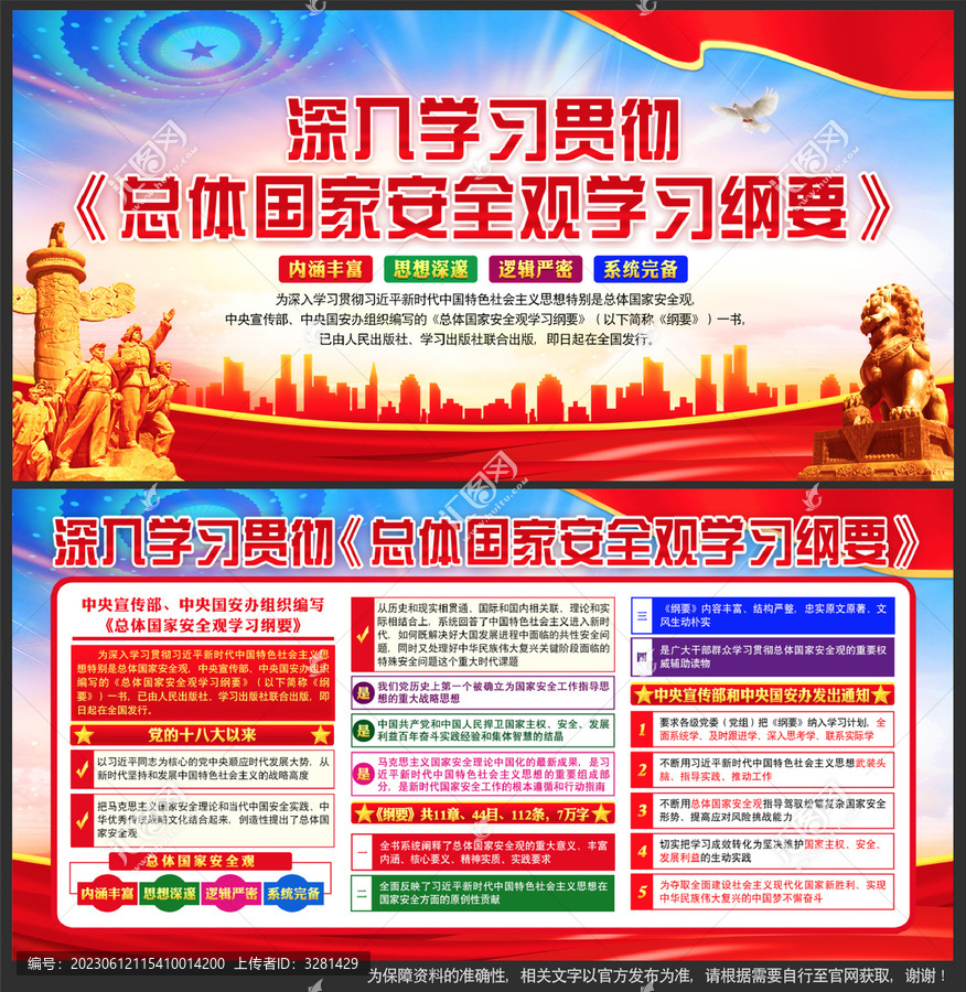 總體國(guó)家安全觀學(xué)習(xí)綱要
