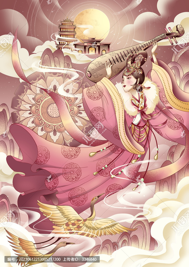 王昭君插畫