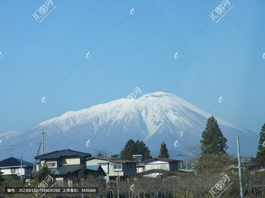 另一角度的富士山