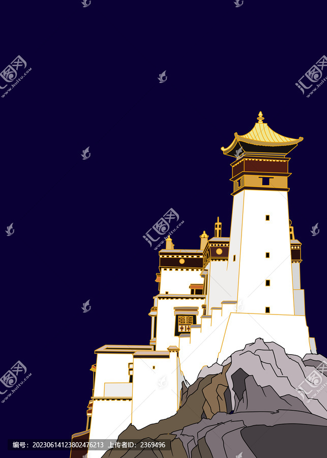 藏式裝飾素材