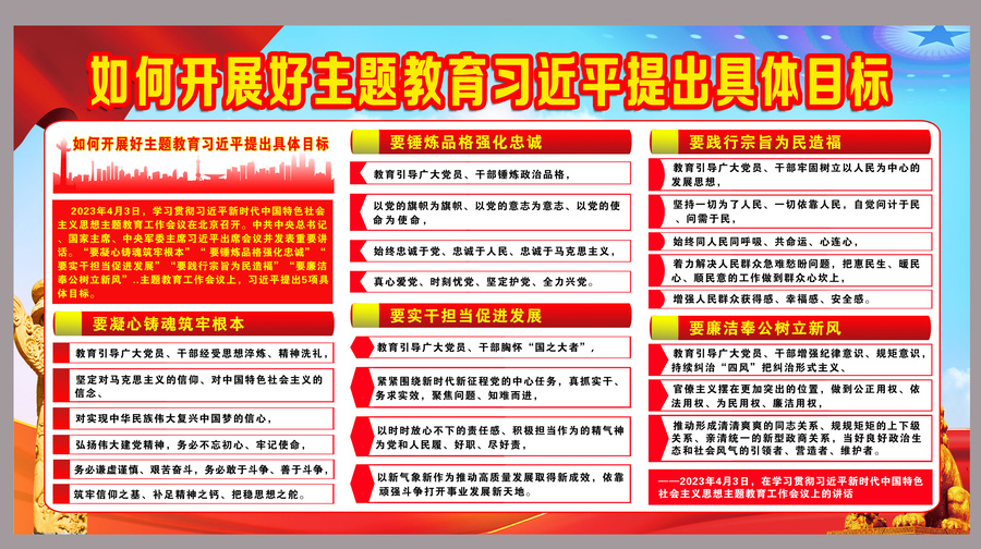 如何開展好主題教育