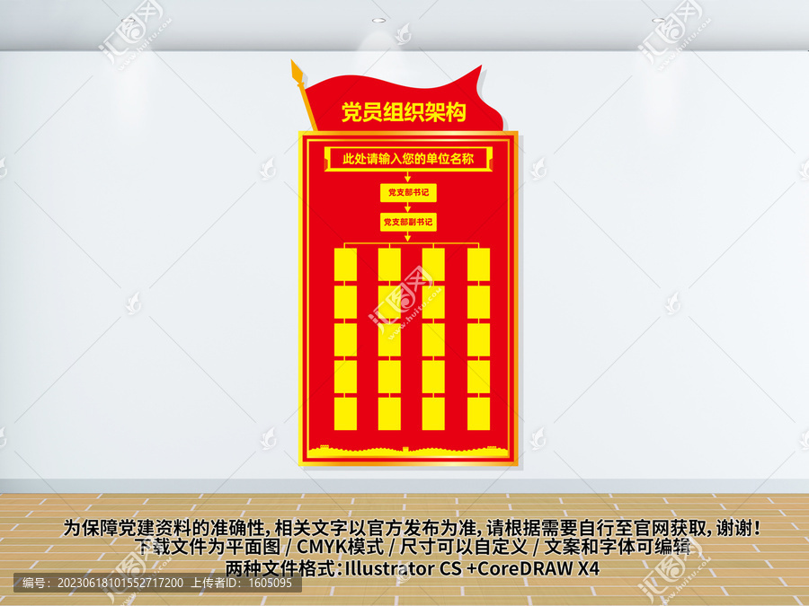 豎版黨員組織架構圖