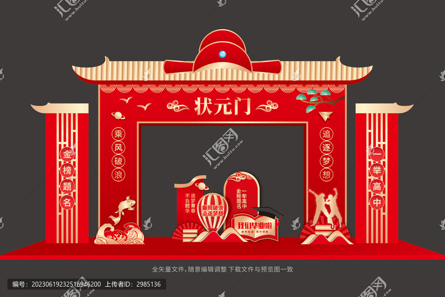 中高考狀元門