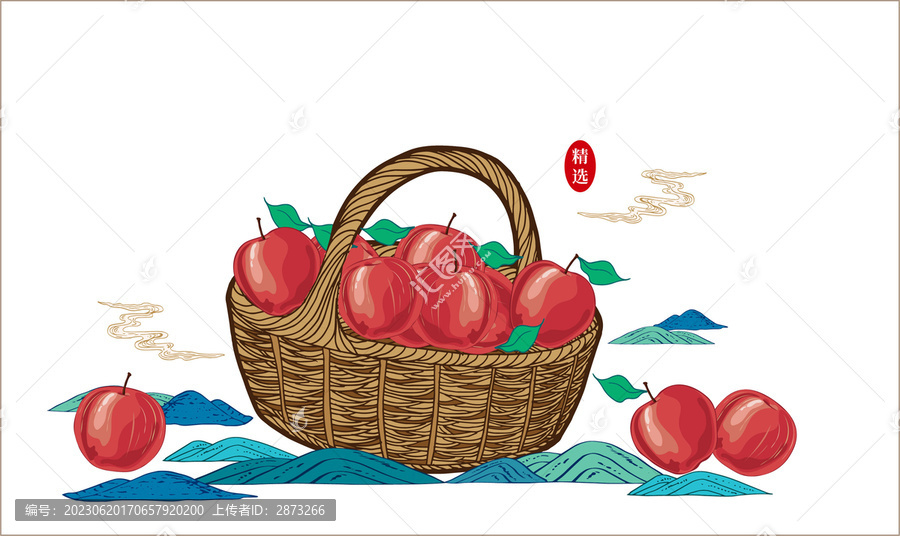 一筐蘋果
