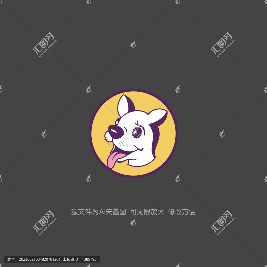 卡通小狗