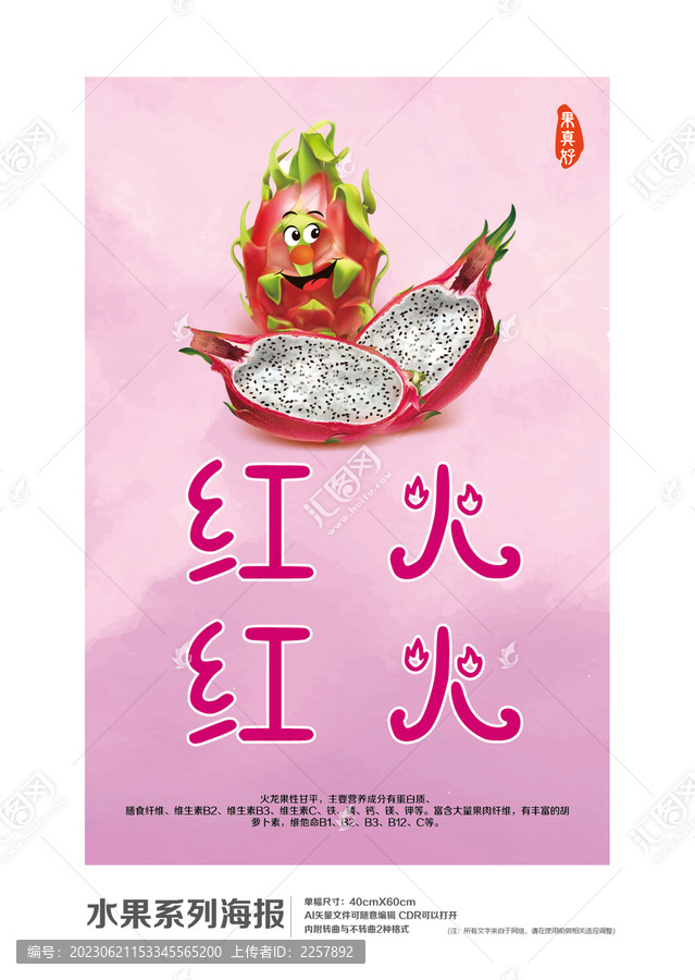 火龍果海報