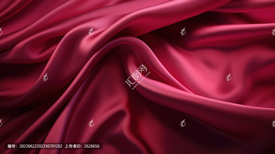 紅色絲綢質(zhì)感底紋