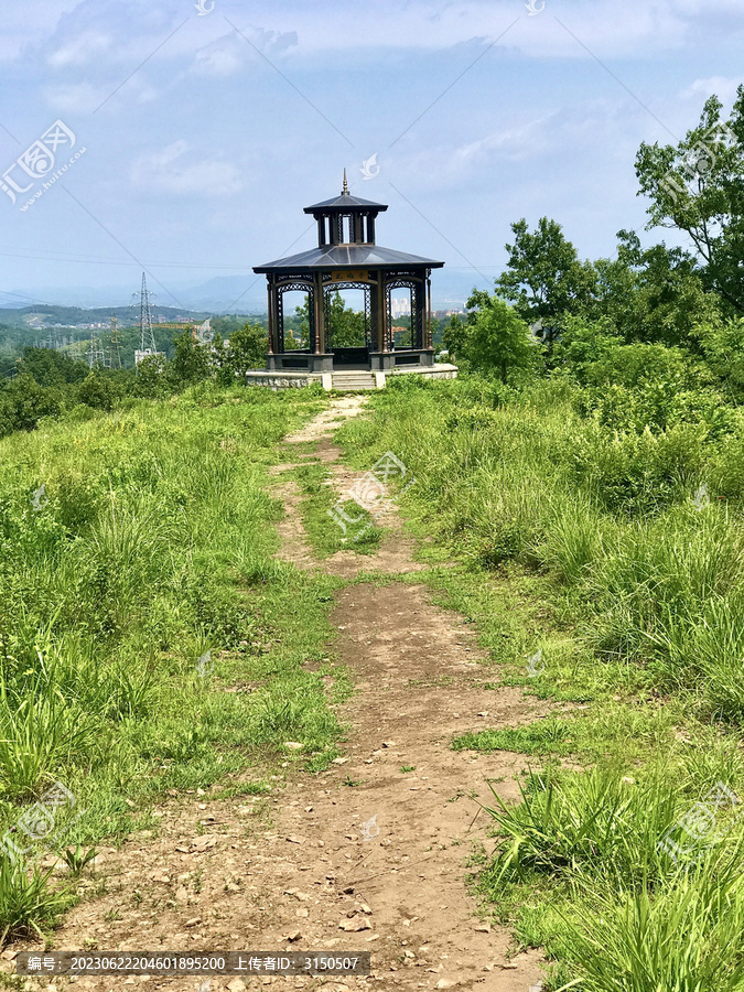 花海亭中景