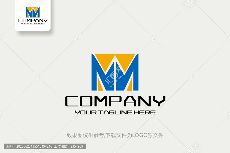 M金融保险国际贸易LOGO