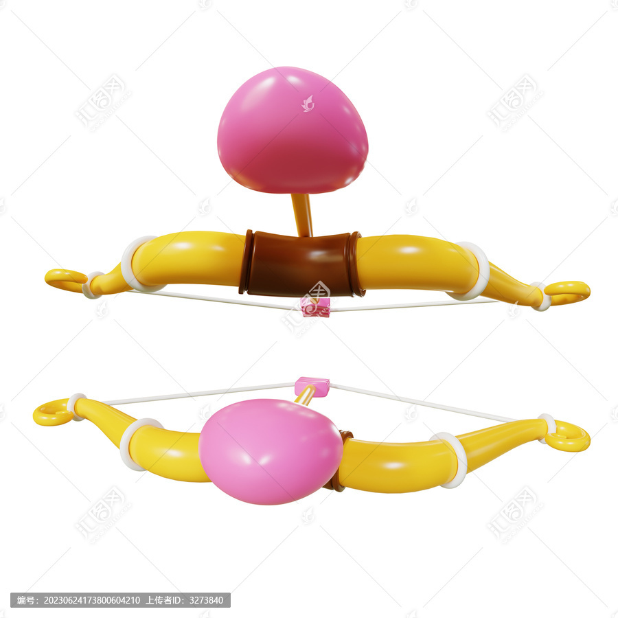 天使七夕節(jié)日愛情射箭喜歡3D
