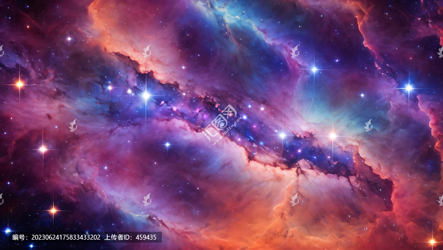 絢麗星空銀河宇宙