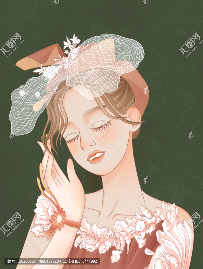少女系列睡夢花仙子