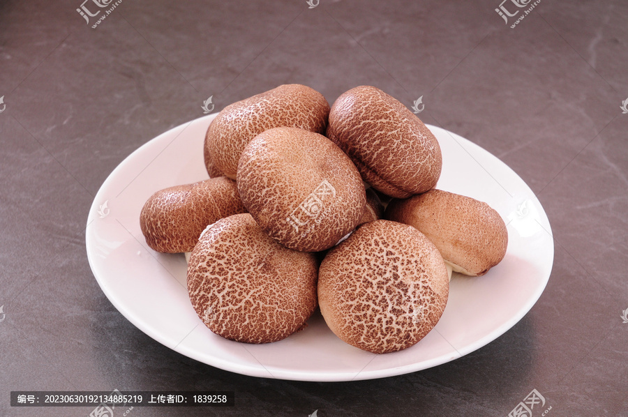 象形香菇包象形点心红糖蘑菇包