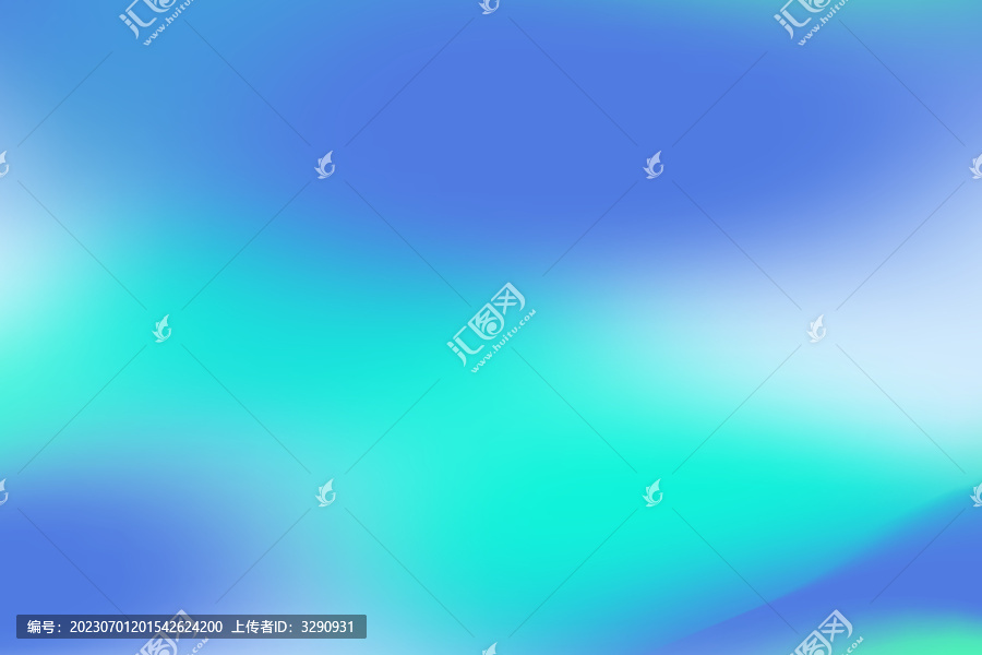 藍(lán)綠色模糊漸變彌散背景