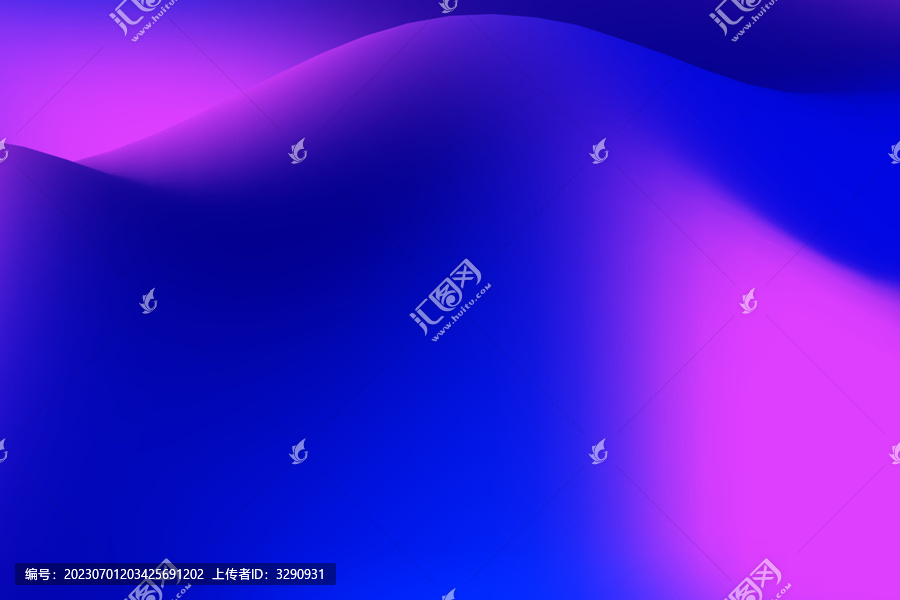 藍紫色漸變彎曲彌散背景